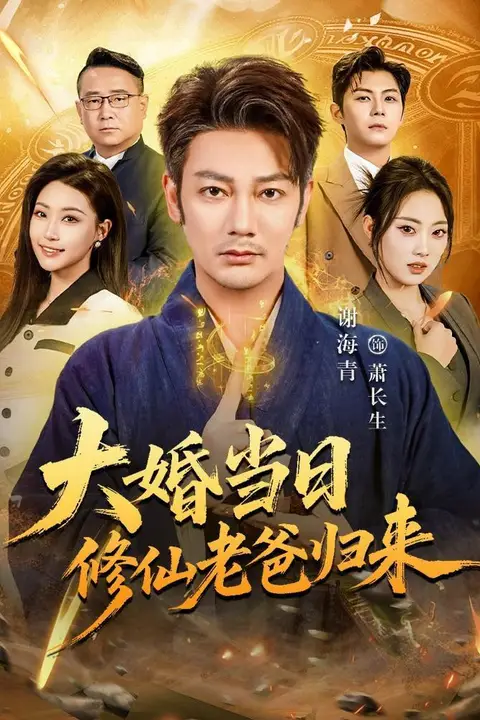 《大婚当日修仙老爸归来》封面