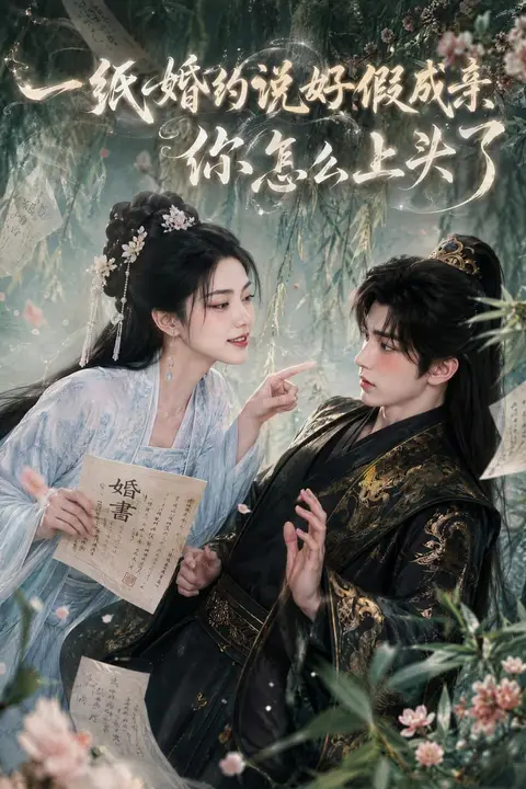 《一纸婚约说好假成亲,你怎么上头了》封面