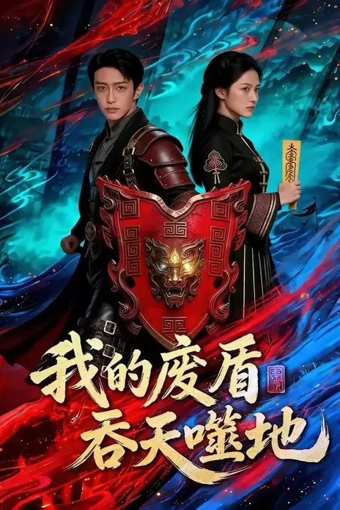 《我的废盾吞天噬地》封面
