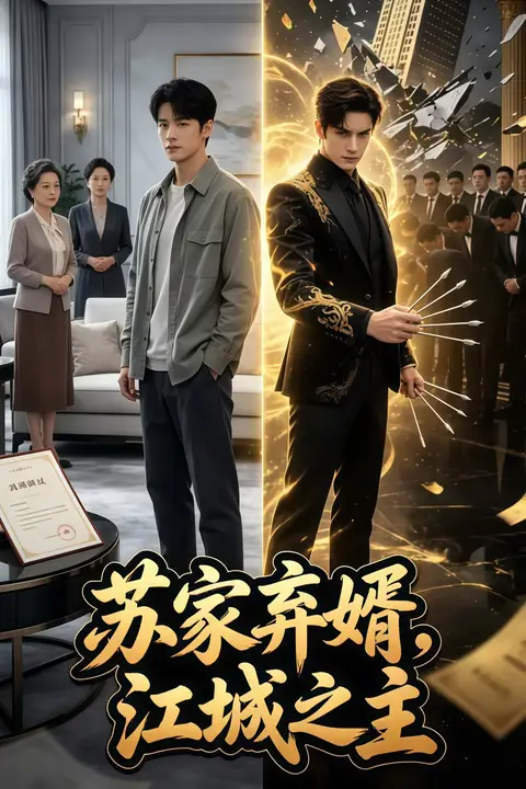 《苏家弃婿,江城之主》封面