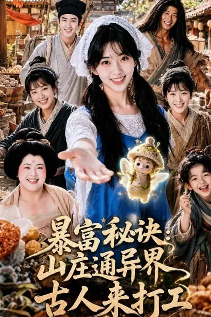 《暴富秘诀：山庄通异界古人来打工》封面