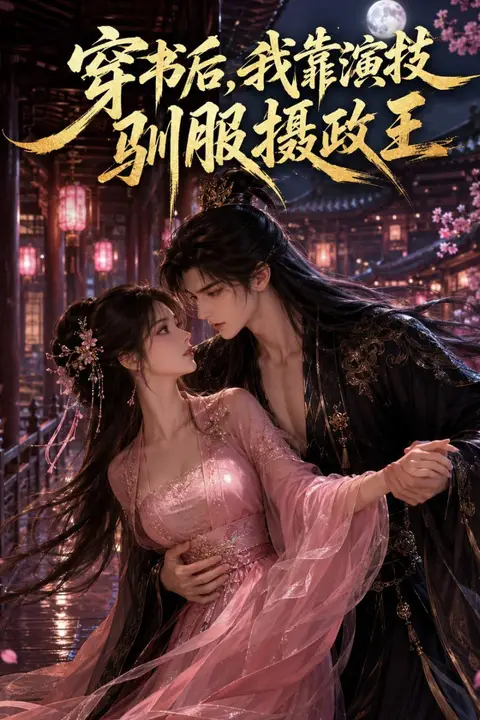 《穿书后，我靠演技驯服摄政王》封面