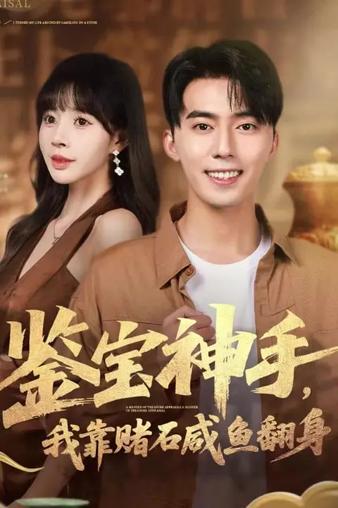 《鉴宝神手,我靠赌石咸鱼翻身》封面