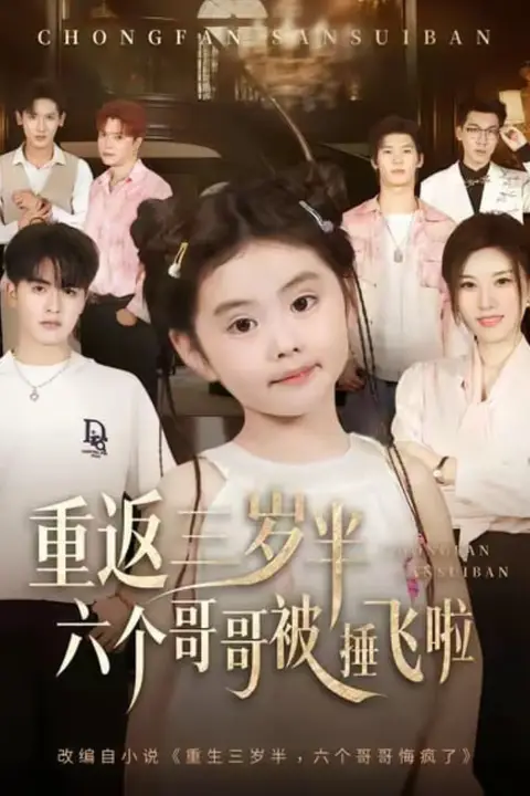 《重返三岁半,六个哥哥被捶飞啦》封面