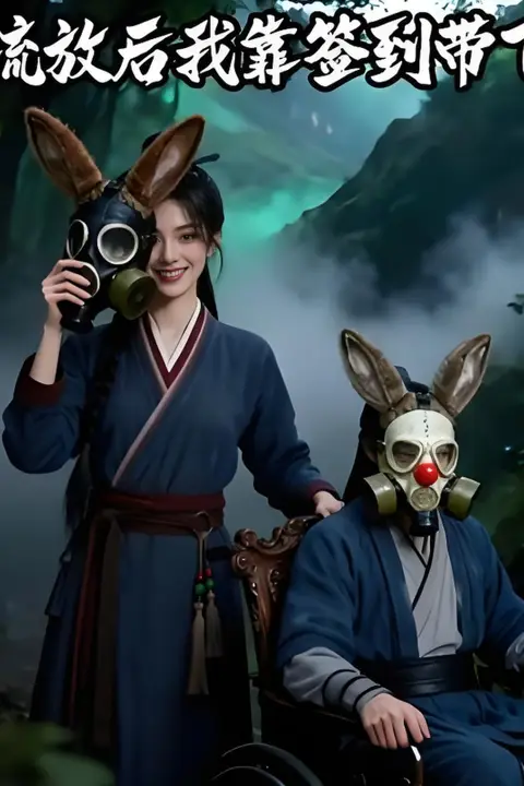《流放后我靠签到带飞》封面