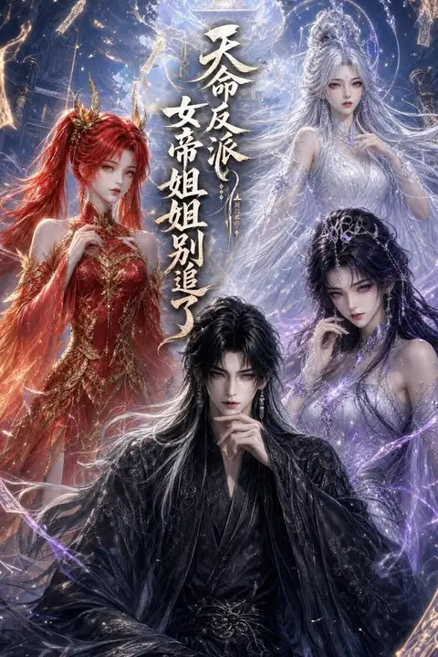 《天命反派:女帝姐姐别追了》封面