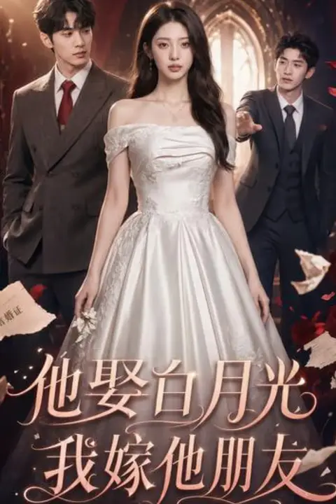 《他娶白月光,我嫁他朋友》封面