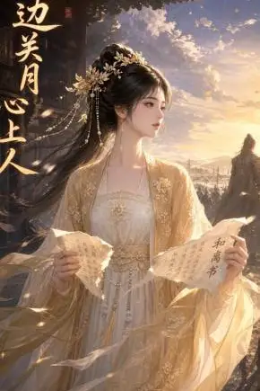《边关月,心上人》封面