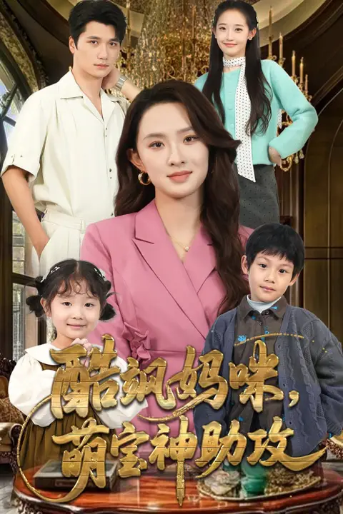 《酷飒妈咪，萌宝神助攻》封面