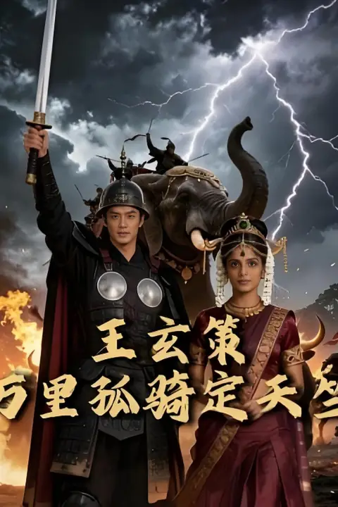 《王玄策：万里孤骑定天竺》封面