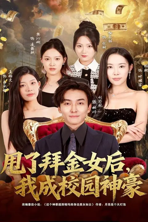 《甩了拜金女后，我成校园神豪》封面