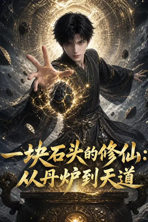 《一块石头的修仙：从丹炉到天道》封面