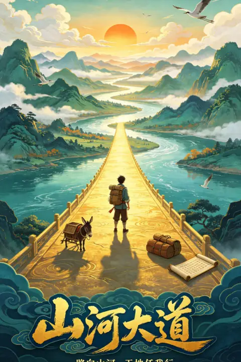 《山河大道》封面