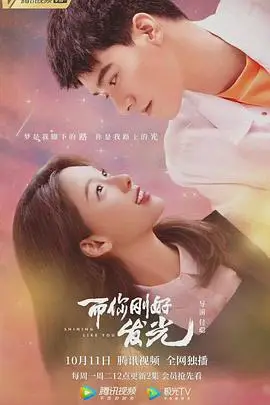 《而你刚好发光》封面