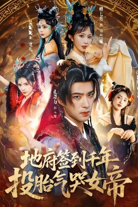 《地府签到千年投胎气哭女帝》封面