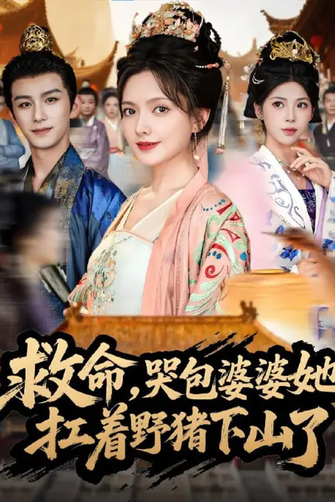 《救命,哭包婆婆她扛着野猪下山了》封面