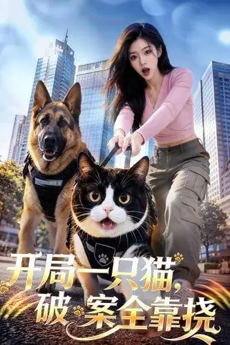《开局一只猫,破案全靠挠》封面