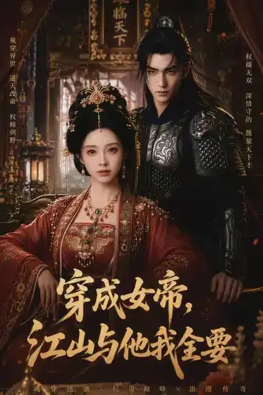《穿成女帝，江山与他我全要》封面