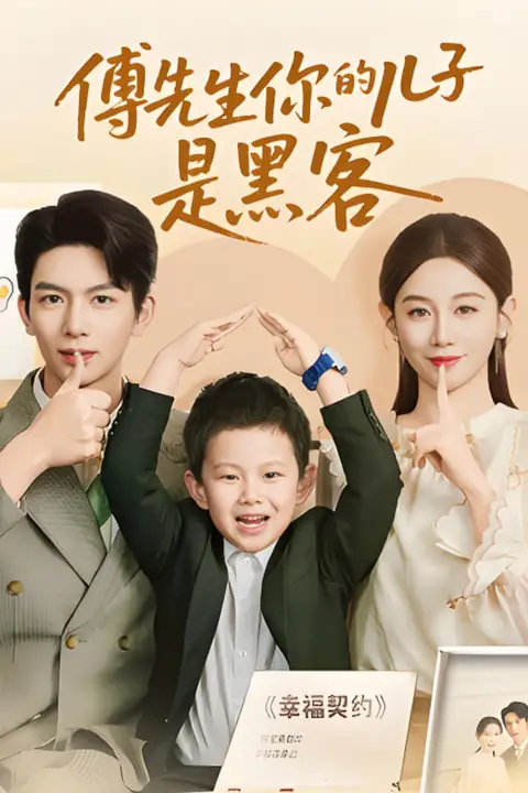 《傅先生你的儿子是黑客》封面