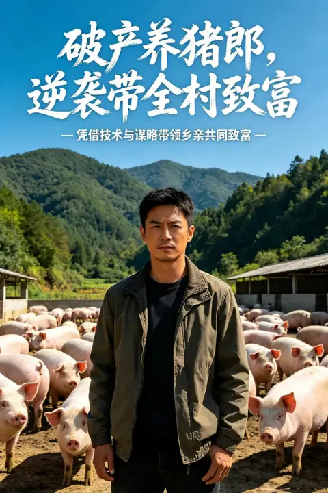 《破产养猪郎,逆袭带全村致富》封面