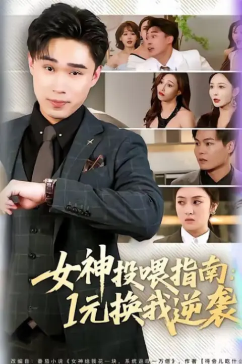 《女神投喂指南：1元换我逆袭》封面