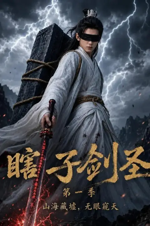 《瞎子剑圣第一季，山海藏墟，无眼窥天》封面