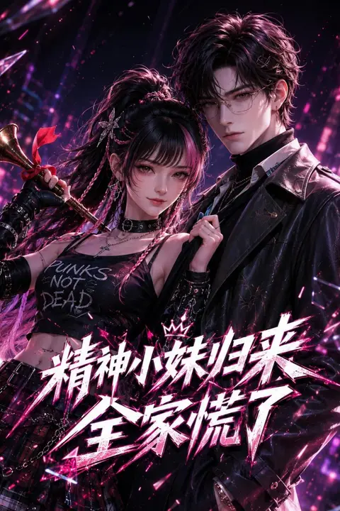 《精神小妹归来,全家慌了》封面