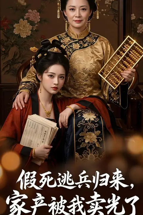 《假死逃兵归来，家产被我卖光了》封面