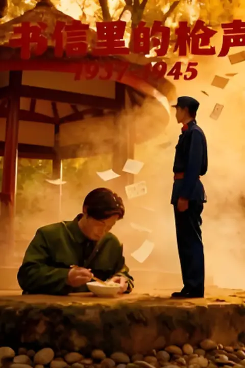 《书信里的枪声 1937-1945》封面