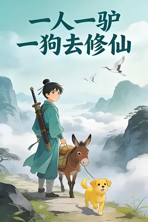 《一人一驴一狗去修仙第三季》封面