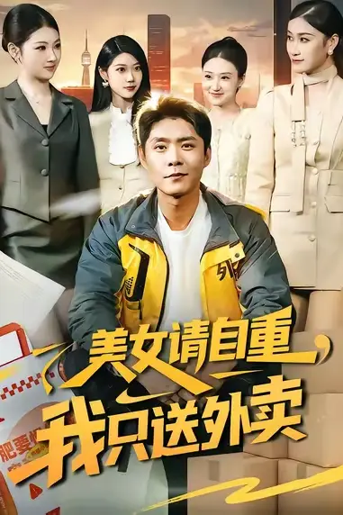 《美女请自重，我只送外卖》封面