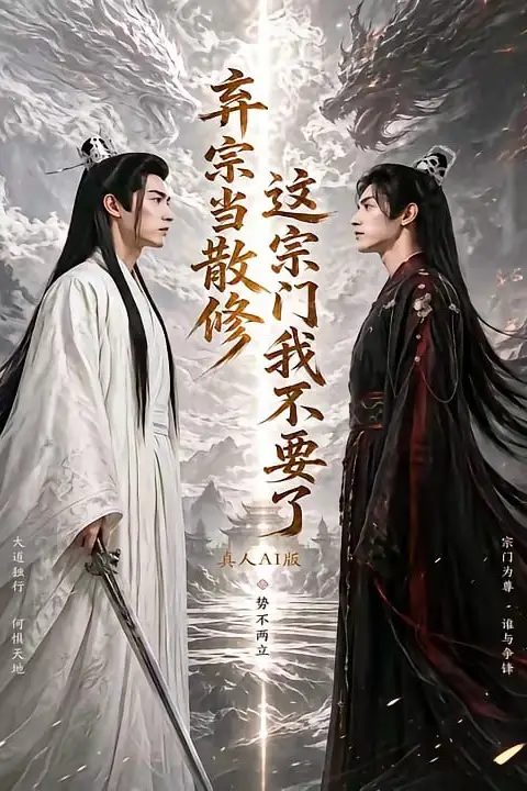 《弃宗当散修，这宗门我不要了真人Al版》封面