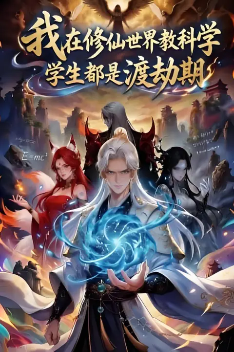 《我在修仙世界教科学，学生都是渡劫期》封面