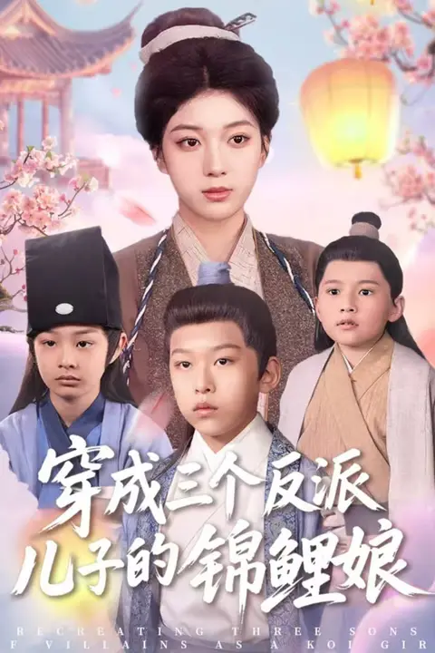 《穿成三个反派儿子的锦鲤娘》封面