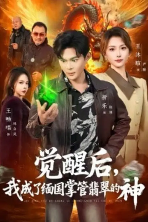 《觉醒后，我成了缅国掌管翡翠的神》封面