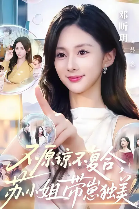 《不原谅不复合，苏小姐带崽独美》封面