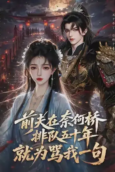《前夫在奈何桥排队五十年，就为骂我一句》封面