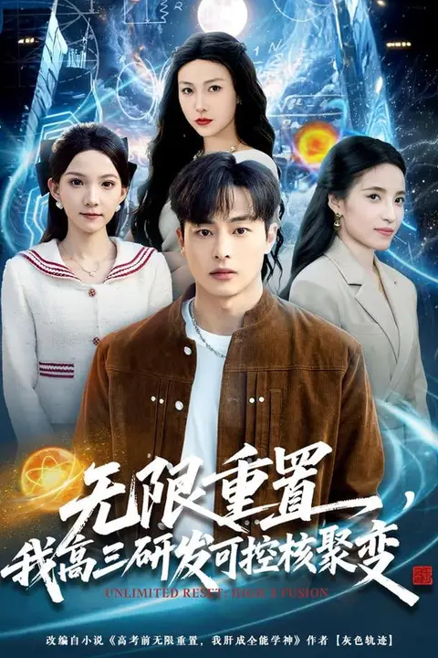 《无限重置，我高三研发可控核聚变》封面