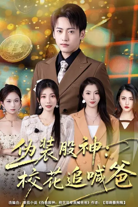 《伪装股神:校花追喊爸》封面