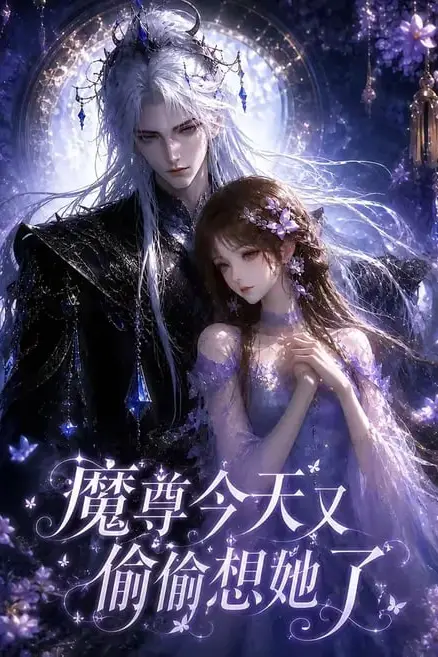 《魔尊今天又偷偷想她了》封面