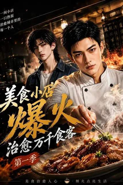 《美食小店爆火，治愈万千食客第一季》封面