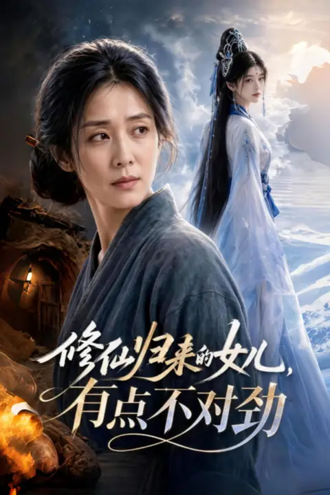 《修仙归来的女儿，有点不对劲》封面