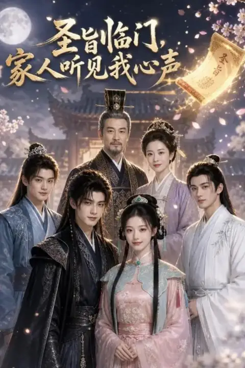《圣旨临门,家人听见我心声》封面