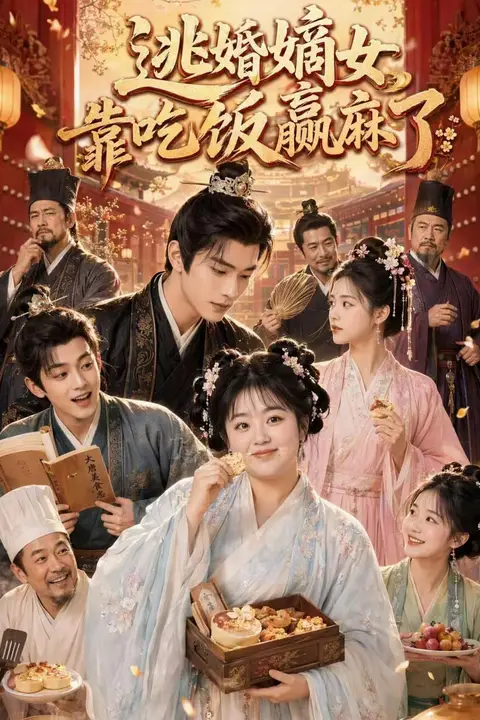 《逃婚嫡女靠吃饭赢麻了》封面