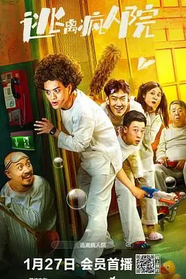 《逃离疯人院》封面
