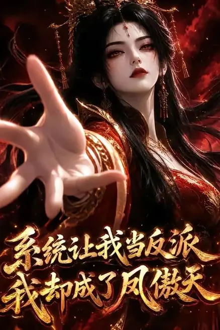 《系统让我当反派，我却成了凤傲天》封面