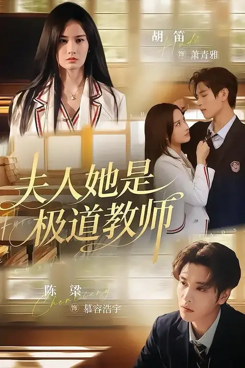 《夫人她是极道教师》封面