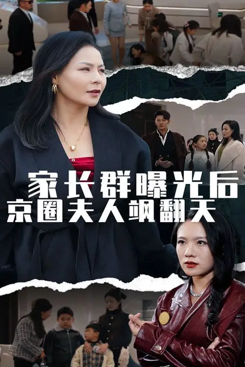《家长群曝光后京圈夫人飒翻天》封面