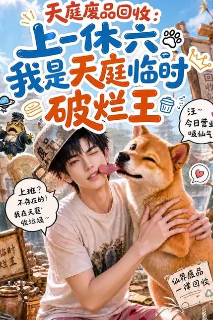 《天庭废品回收上一休六我是天庭临时破烂王》封面