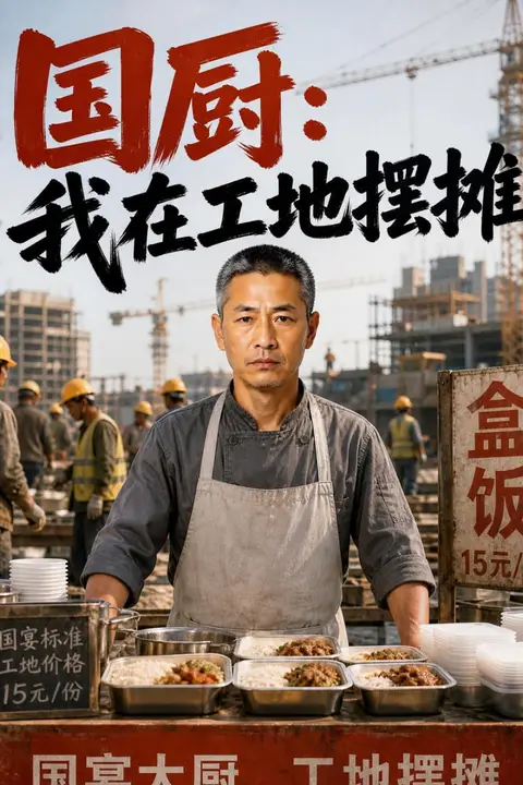 《国厨:我在工地摆摊》封面